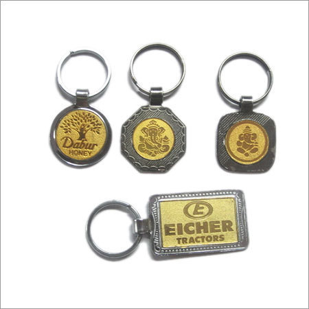 chrome-key-chain-with-gold-plated