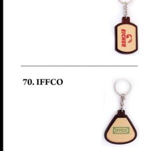 wooden key chain