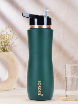 Sipper Copper Bottle, Green - 750ml