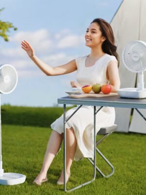 Airstorm II Rechargeable Telescopic Fan
