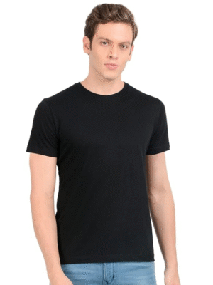 Biowash Men Round Neck T-Shirt