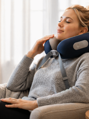 Kollar Neck Pillow with Massager
