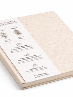 Sustainable Corn Husk And Recycled Paper Diary