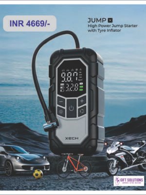 High Power Jump Starter with Tyre Inflator