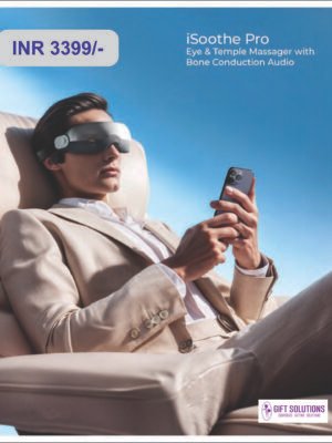 Eye & Temple Massager with Bone Conduction Audio