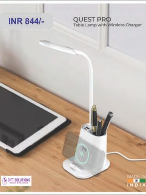 Table Lamp with Wireless Charger