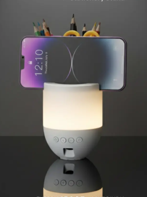 Slumber 2.0 | 5 in 1: Speaker | White Noise | Ambient Light | Mobile Stand | Stationery Stand